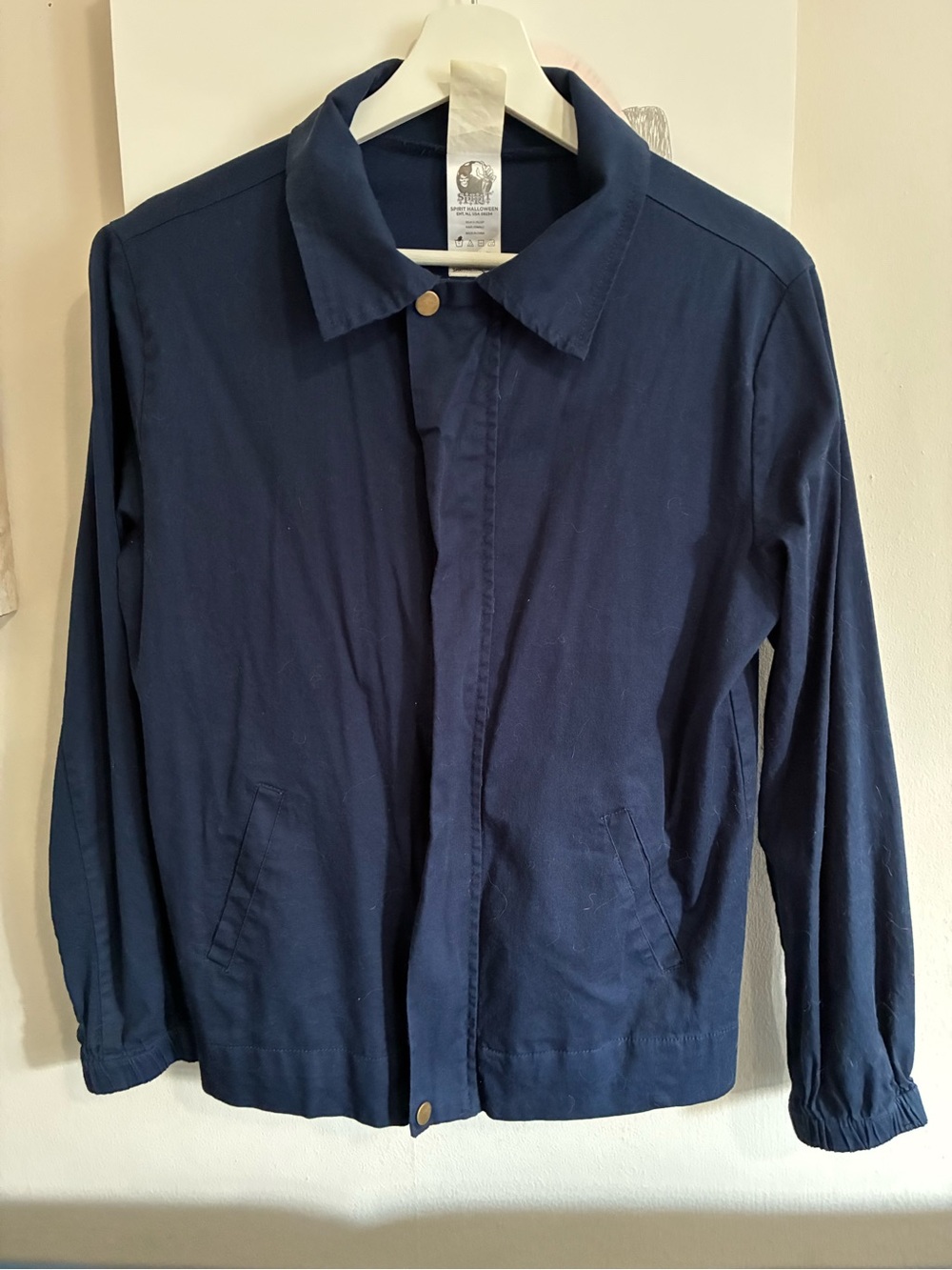 Stranger Things Lightweight Navy Work Jacket